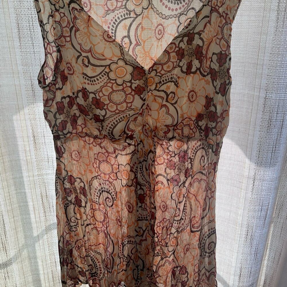 Vintage Y2K Studio 1940 Floral Tank Top Blouse - Picture 2 of 4